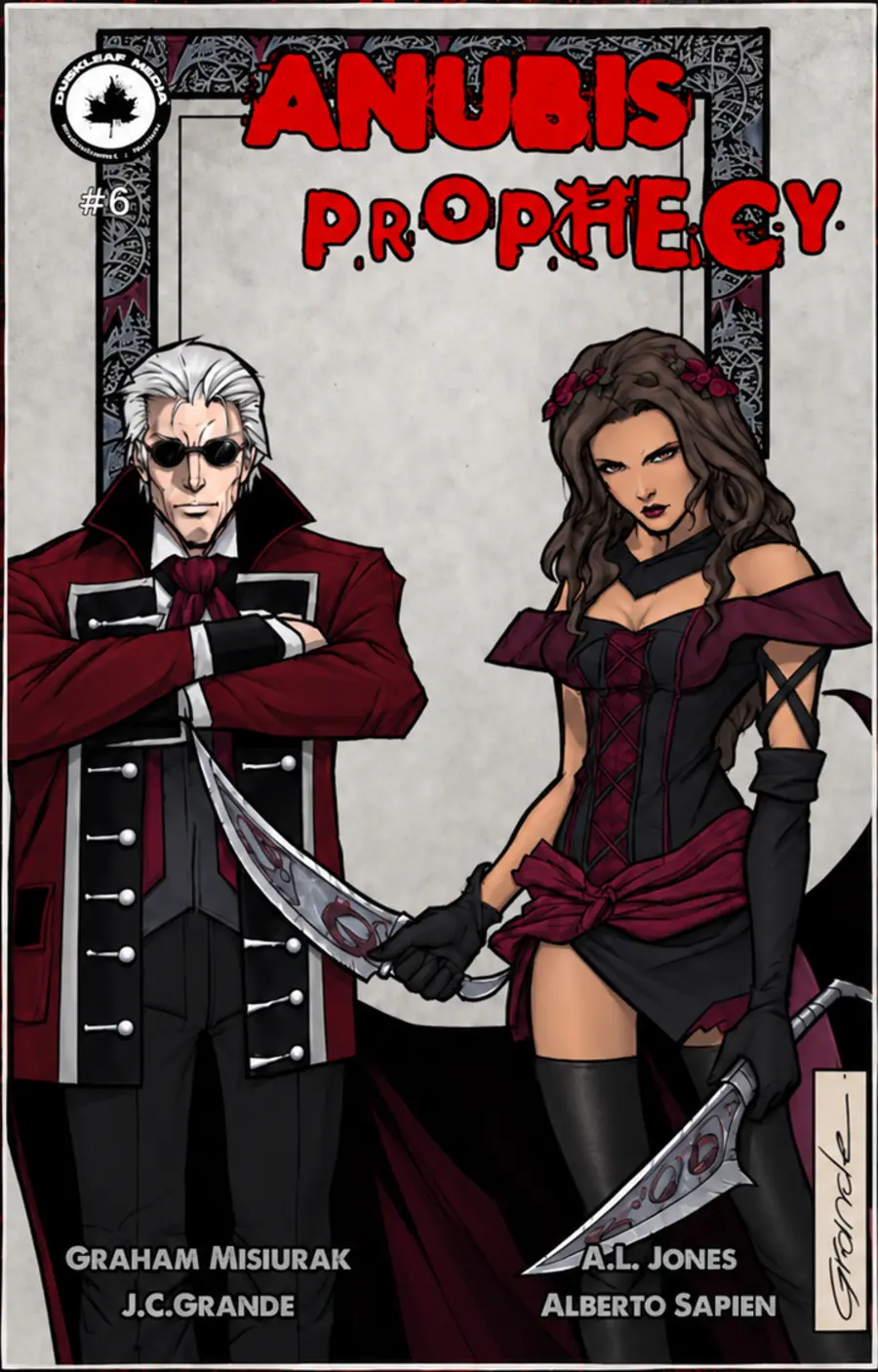 Anubis Prophecy issue 6 cover