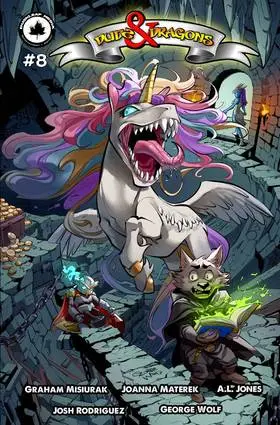 Duds & Dragons issue 8 cover