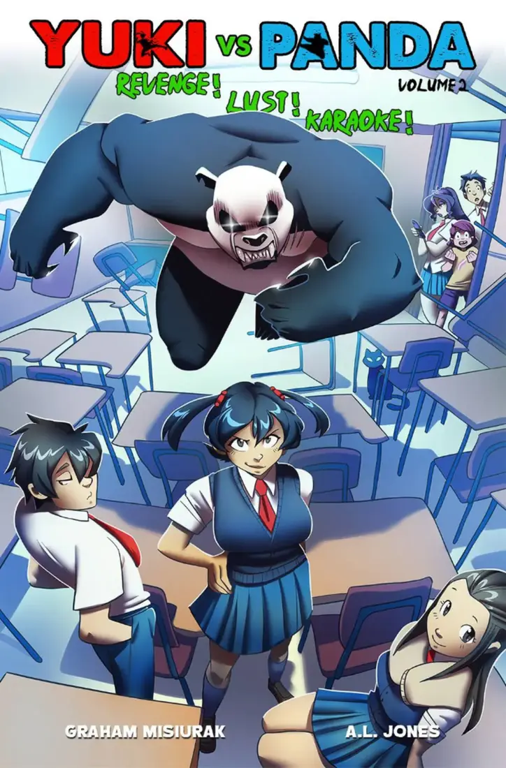 Yuki vs Panda graphic novel volume 2 cover