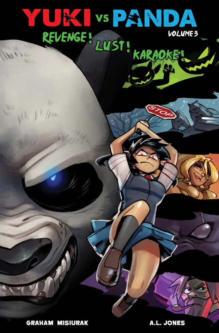 Yuki vs Panda graphic novel volume 3 cover