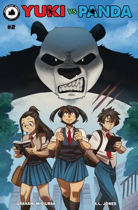 Yuki vs Panda issue 2 cover