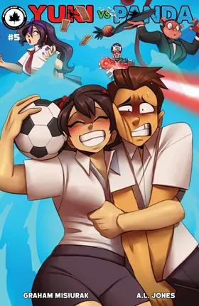 Yuki vs Panda issue 5 cover
